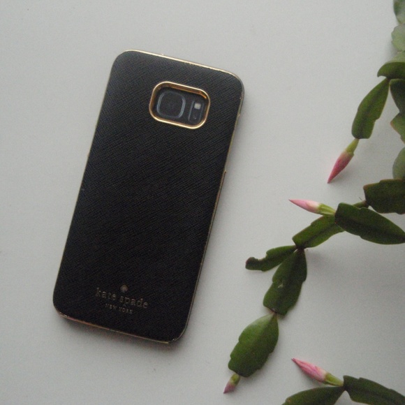 kate spade | Black & Gold Samsung Galaxy Wrap Case